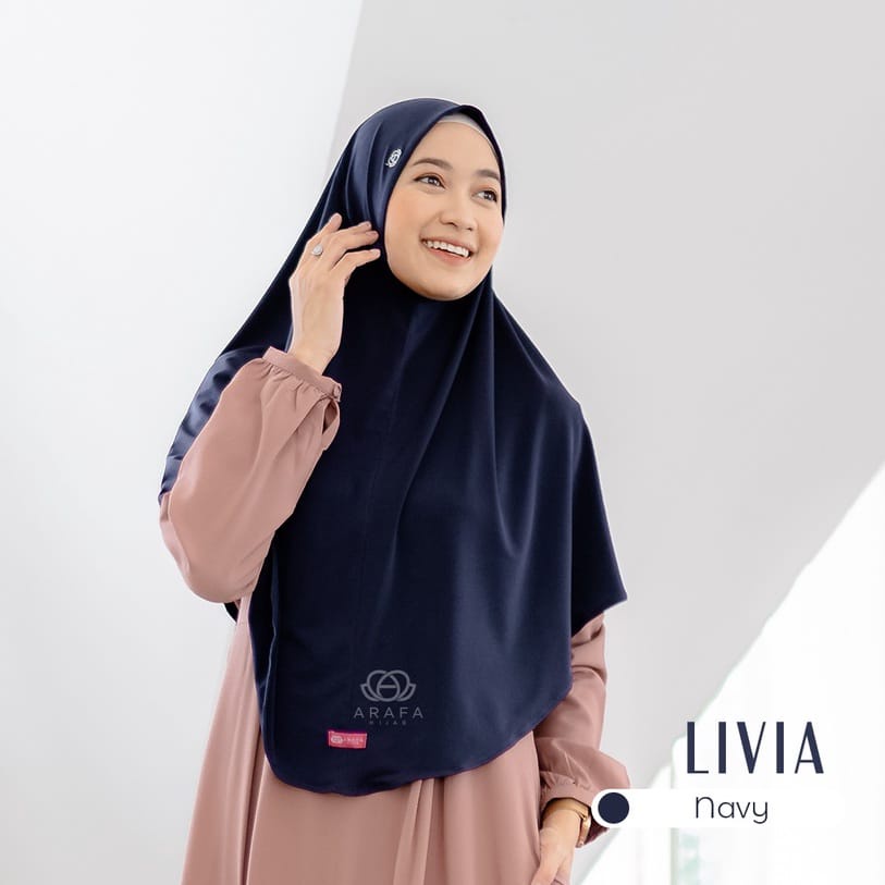 ARAFA HIJAB KHIMAR LIVIA SIZE L - HIJAB INSTAN