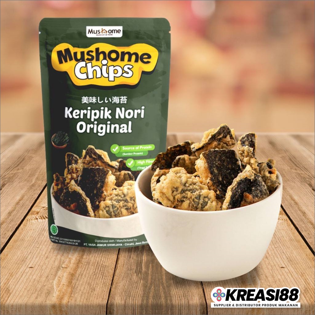 

Meatless Kingdom - Mushome Kripik Nori Gluten Free Vegetarian