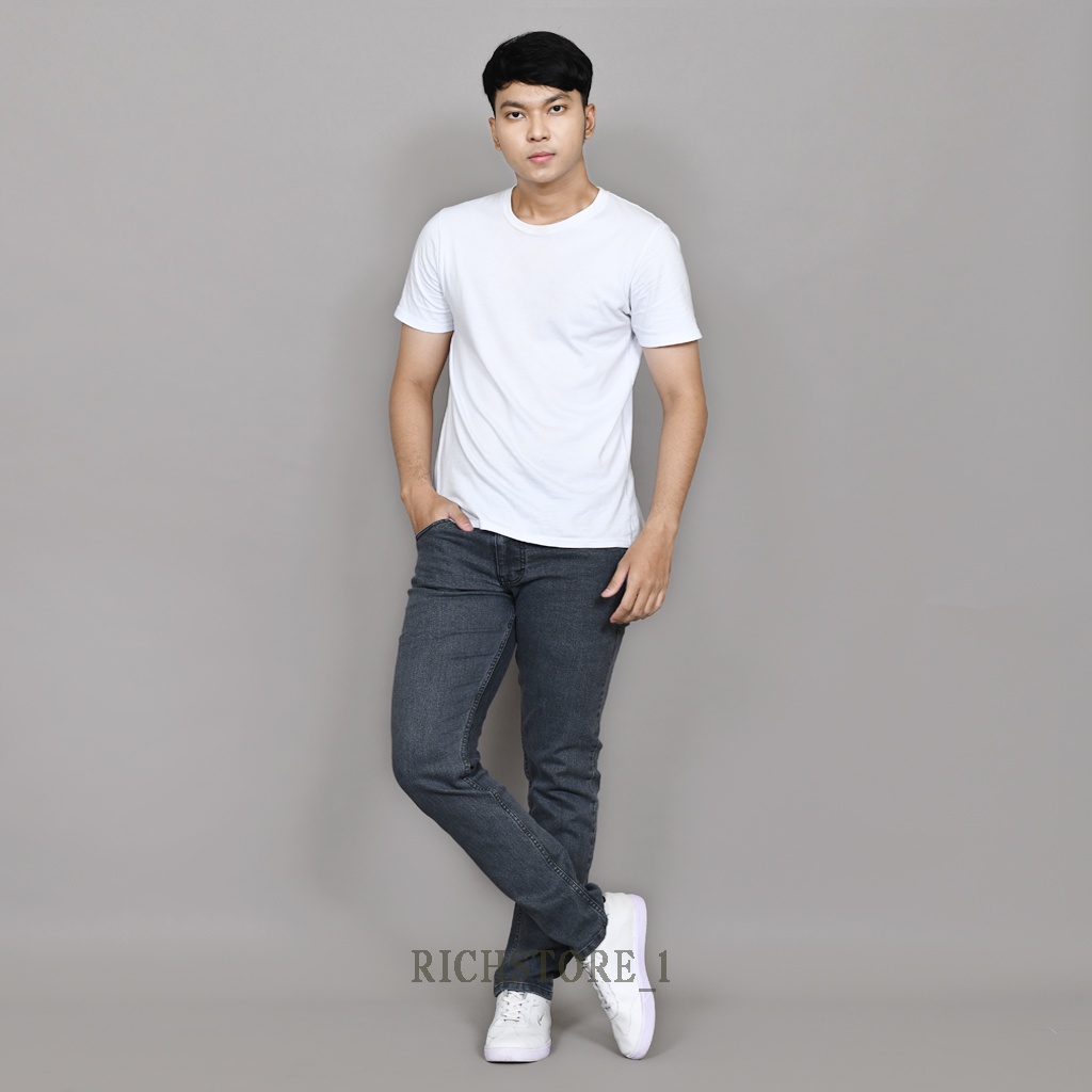 Celana jeans pria / celana jeans slimfit / jeans skinny / celana jeans panjang / jeans rich