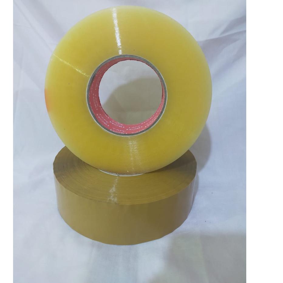 

Terjangkau Lakban bening -coklat jumbo hoki tape 45mm * 500yard full_______031 オ