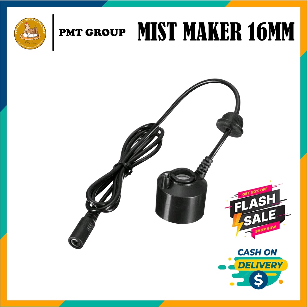 Mesin Kabut Mist Maker Humidifier Fog Maker  Pembuat Kabut Ultrasonic