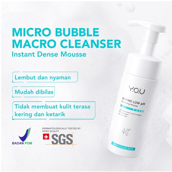 YOU ( Y.O.U ) Amino Low pH Cleansing Mousse 150ml