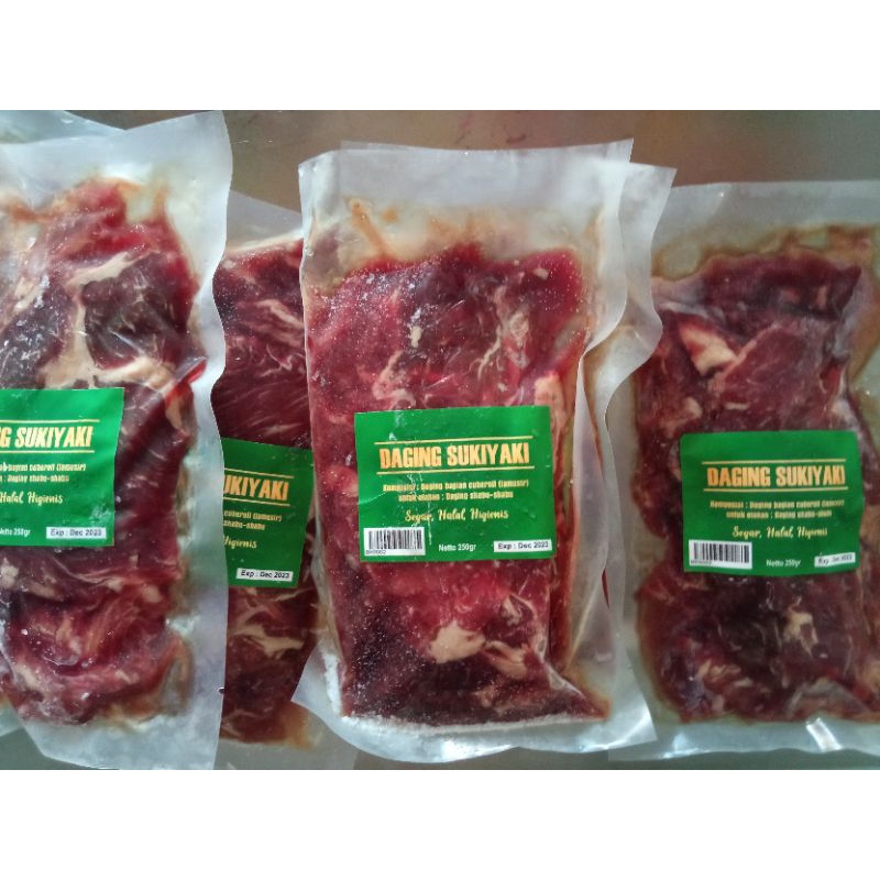 

Daging Sukiyaki/Beef Slice/Grill