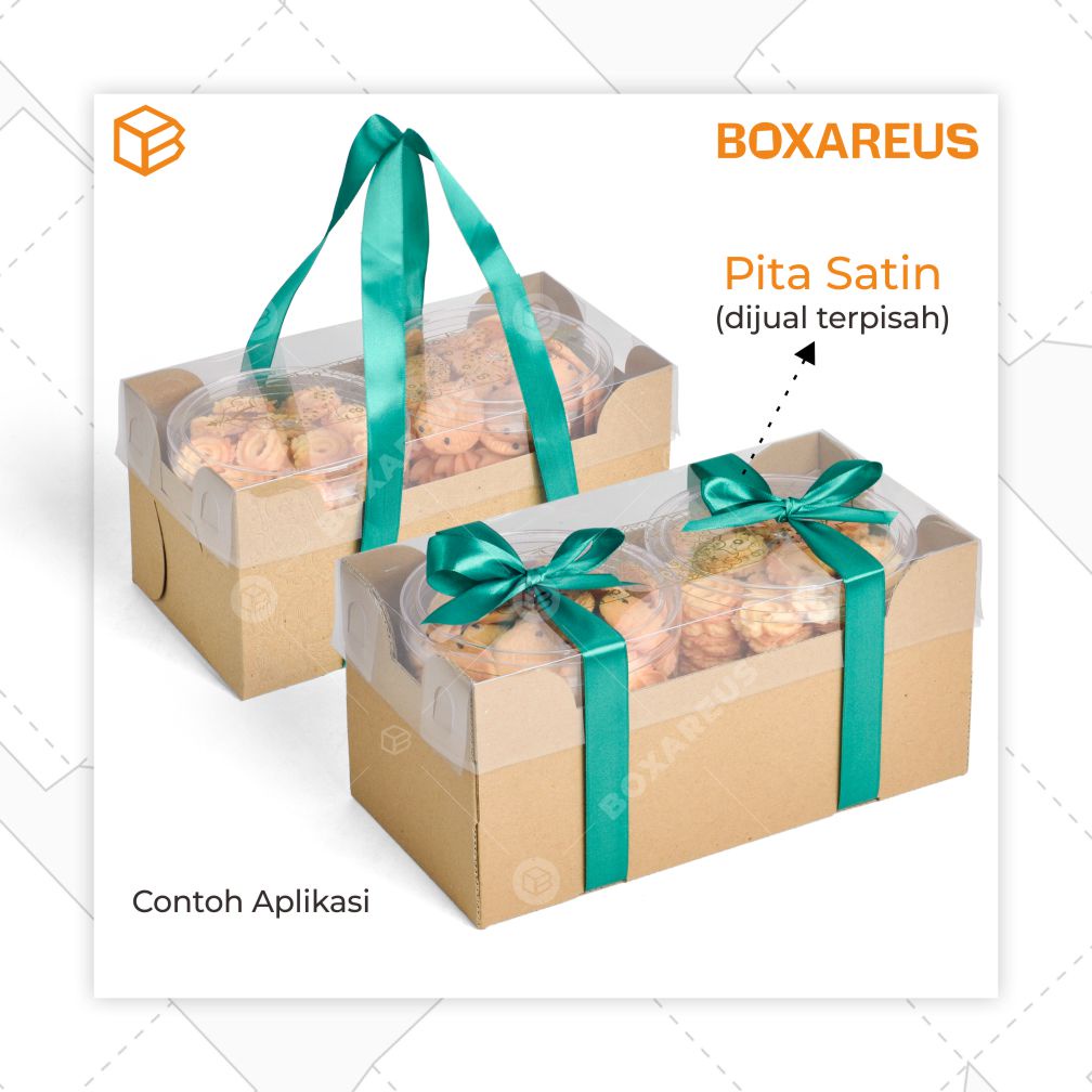 Toples Box Hampers Kemasan Kotak Cookies Dus Kue Kering | TB DELIGHT