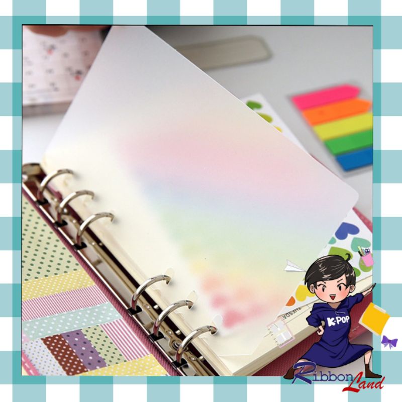 

A4 / A5 / A6 Divider Binder 6 Hole Mika Keras