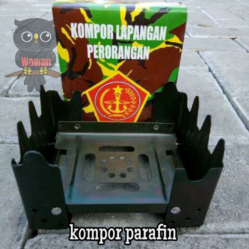 kompor parafin , kompor bahan bakar padat, kompor kemah