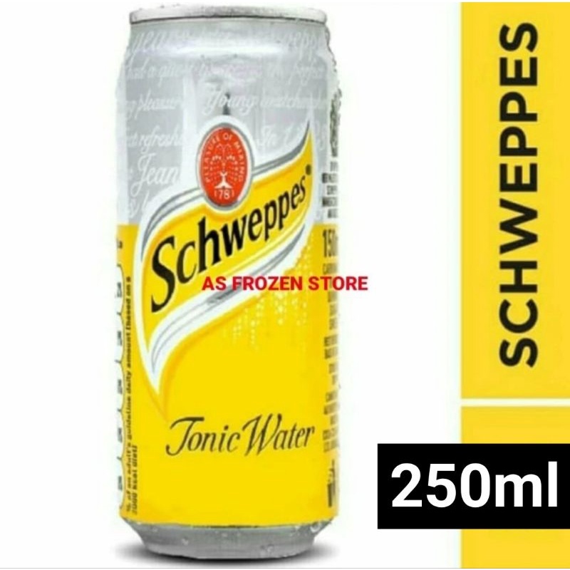 Jual Schweppes Tonic Water 250ml / Schweppes Air Tonik 250ml 1 Dus 24 ...