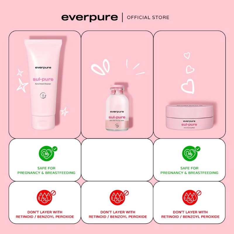 Everpure Sul-Pure Acne Spot Drying Lotion - Obat Totol Jerawat