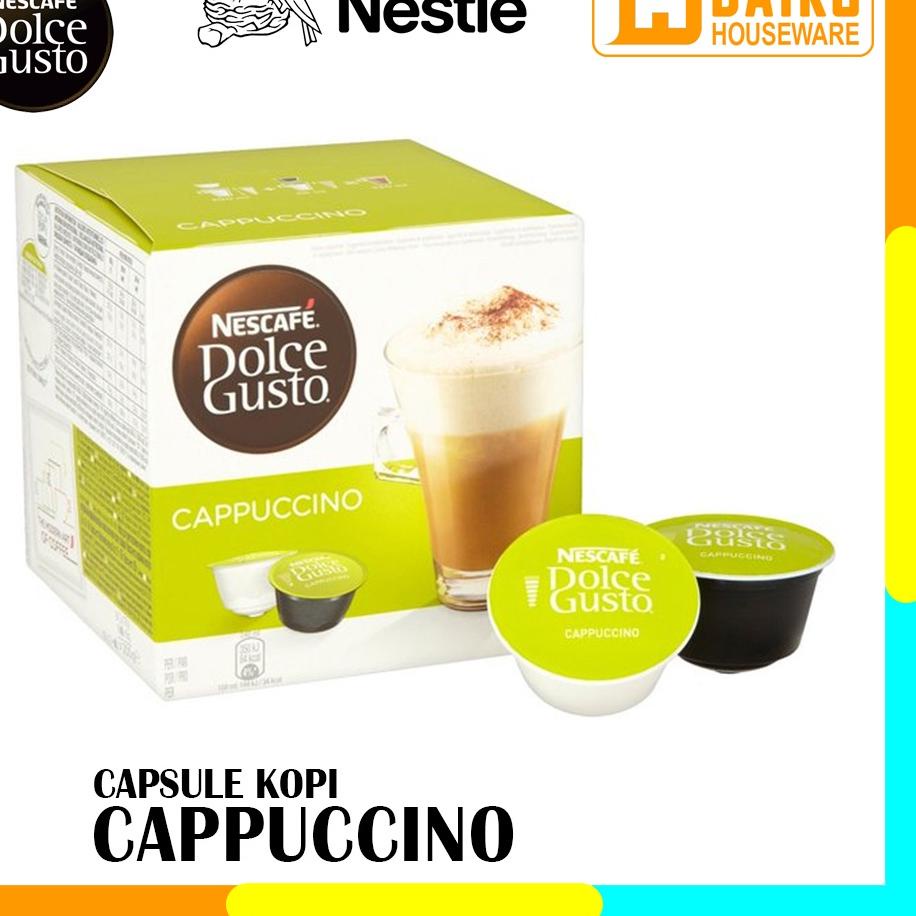 

LY4✩ Capsule NDG Nescafe Dolce Gusto Cappuccino 1 Box Original Nestle Harga Terjangkau