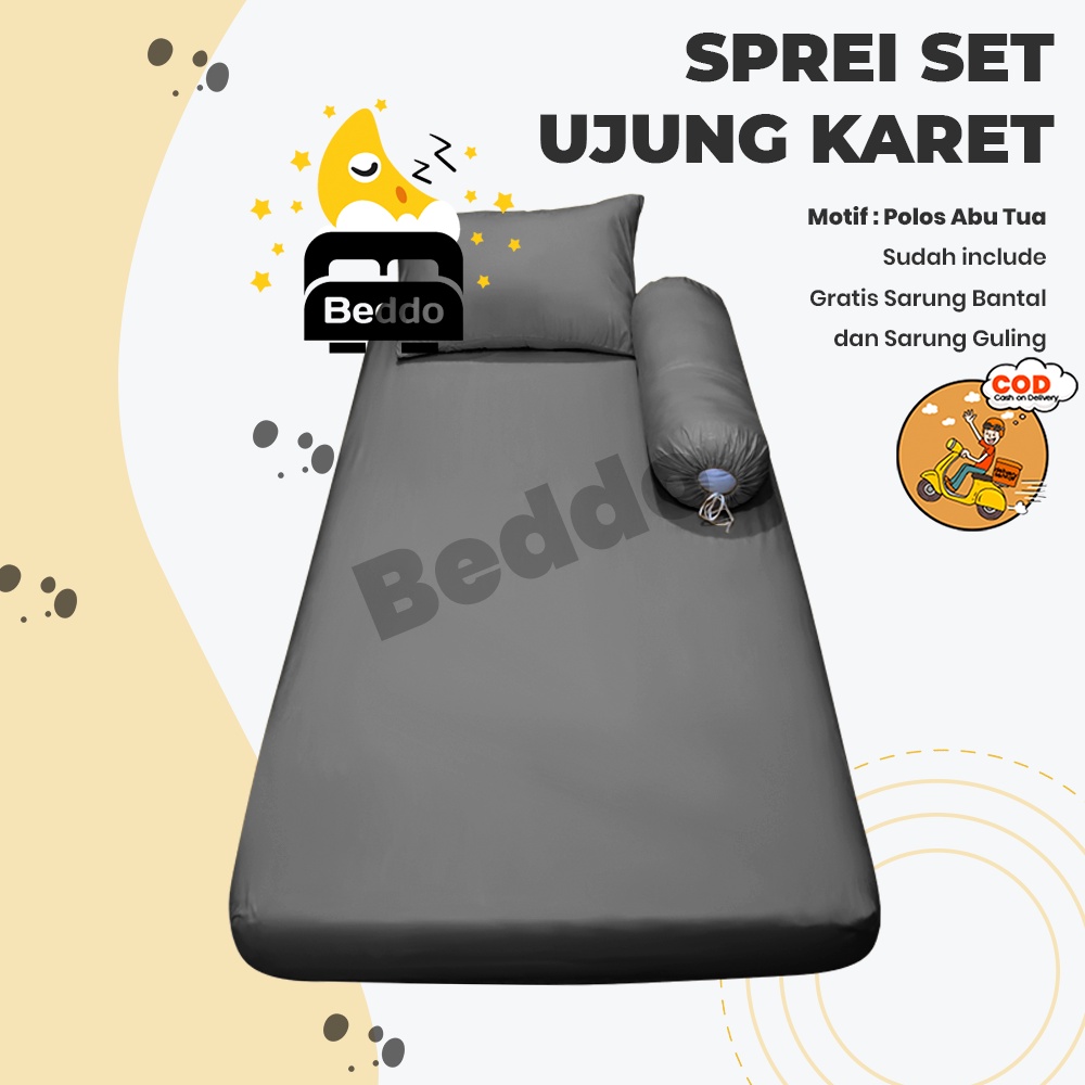 Sprei Single Polos - Sprei Sudut Karet