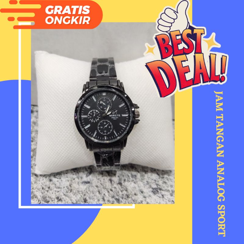 JAM TANGAN RANTAI MIRETE COUPLE JAM TANGAN  SO ELEGANT RANTAI MIRETE ORGINAL 100% JAM CEWEK JAM COWO