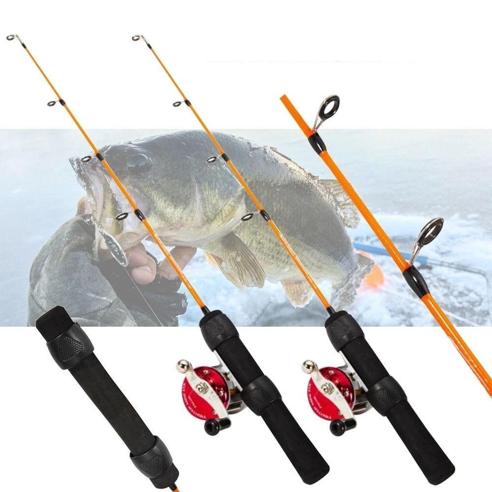 Lanfy Aksesoris Joran Pancing Portable Spinning Rod Fishing Gear 50cm Tiang Pancing