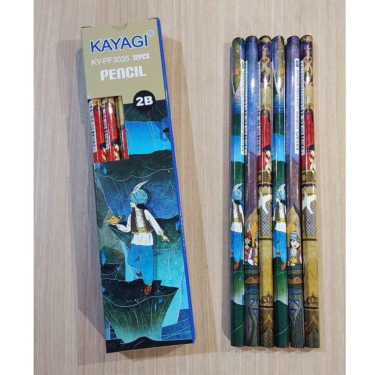 

(PAK) Pensil Kayagi 2B KY-PF3035 / Pensil Kayagi / 2B 1 Box 12 Pcs