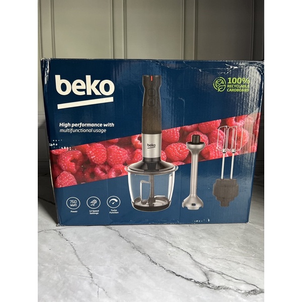 Beko Hand Blender 750W Stainless HBA-81762-BX