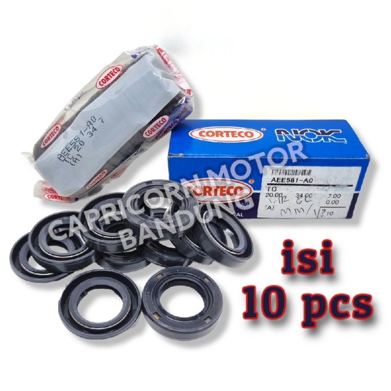 SEAL GEAR SIL GIR DEPAN CB GL CG TIGER MEGAPRO 20-34-7 N0K CORTECO