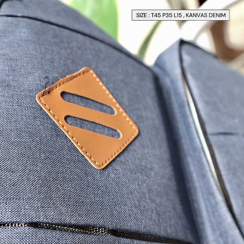 Tas punggung backpacker besar kanvas tebal murah muat banyak barang buat traveling varian warna