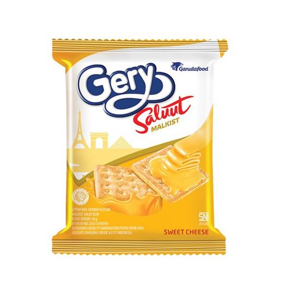 

゛ Gery Saluut Malkist Sweet Cheese 18 gr x 10 ☠