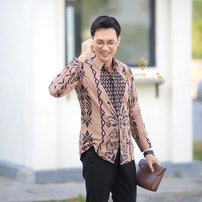 Baju Batik Arwana Dirgantara Coksu Slimfit Premium Full body Puring Erro