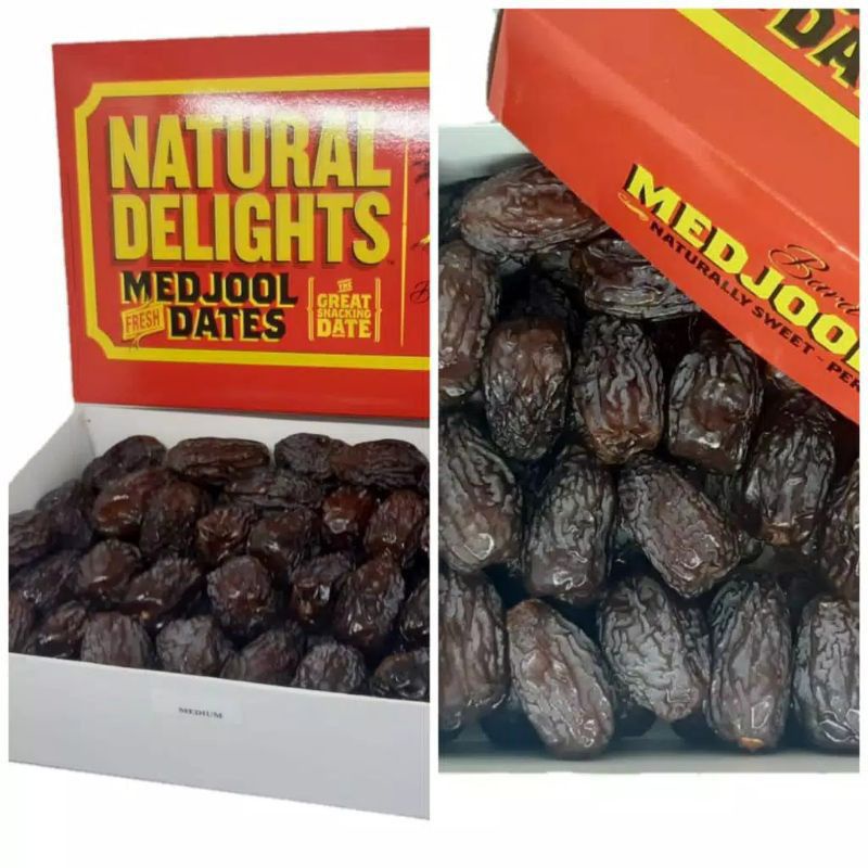 Kurma Medjool Natural De Light 1kg/Kurma Medjol Dates california