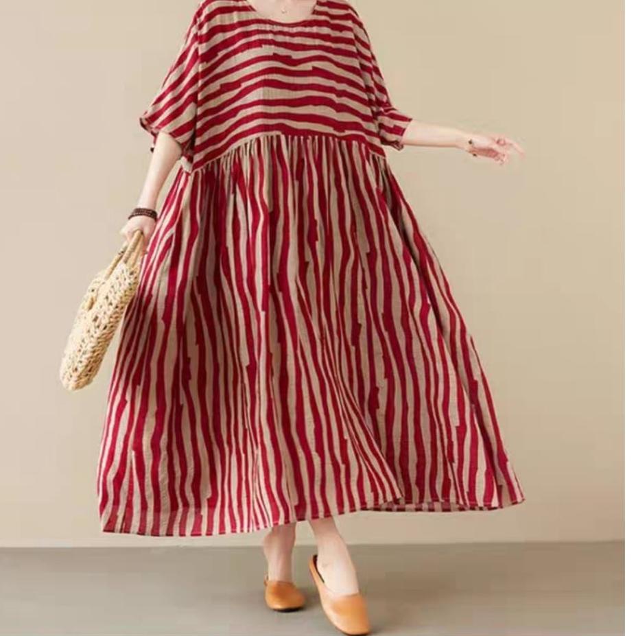 Terlaris Zevania Loose Dress Import TM 79003