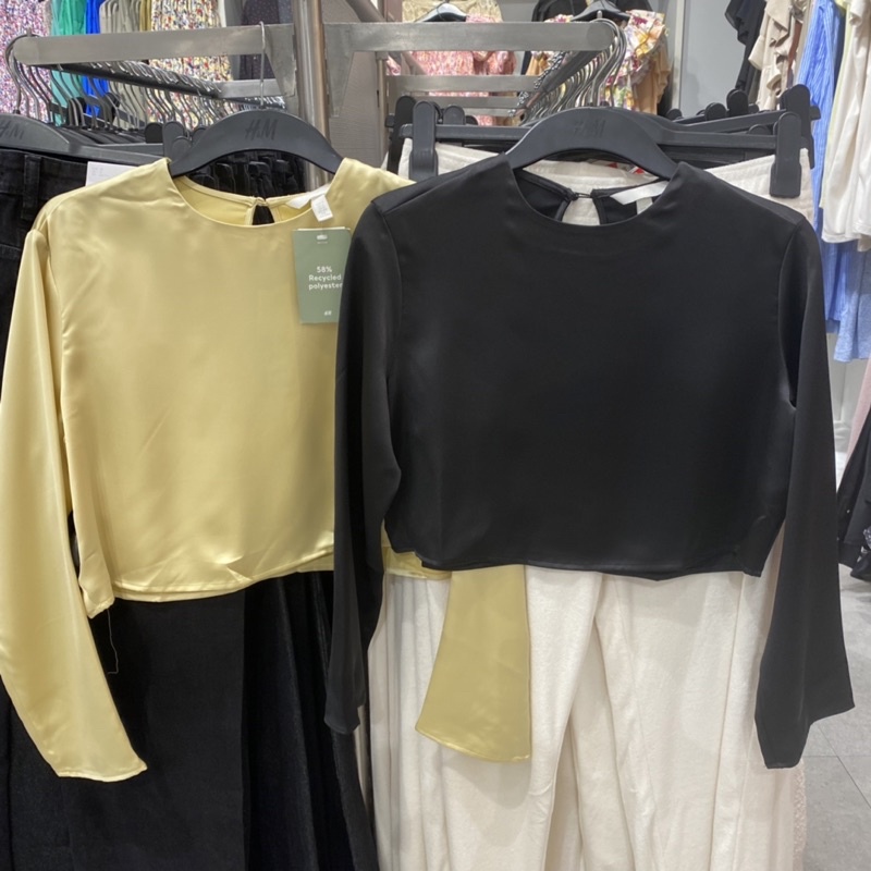 Blouse Satin H&M Original Store