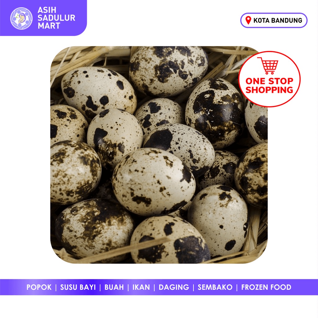 Telur Puyuh 250gr Promo Bandung