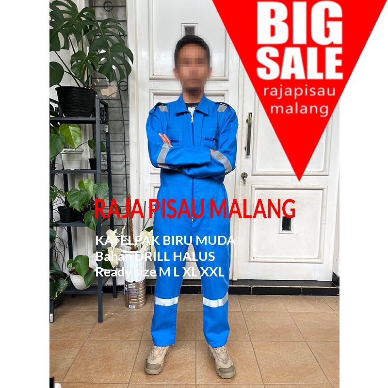 RPM Wearpack Coverall Safety / Baju / Seragam Kerja Proyek / Katelpak Termurah