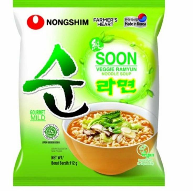 

HOT Product Soon Veggie Ramyun Nongshim (Halal)