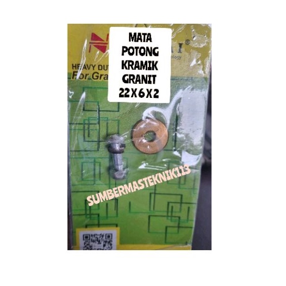 pisau potong granit keramik manual model gs 22x6x2 mm mata potong gs