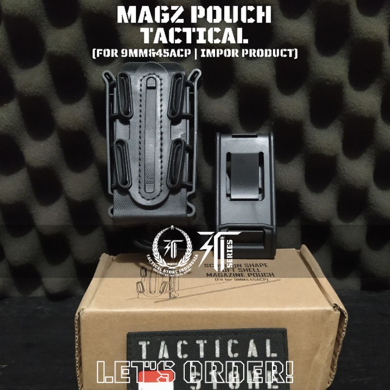 Holster Magazine Scorpio Magz Pistol Hitam