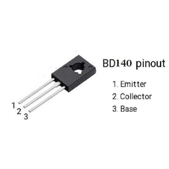 BD140 PNP Transistor BD 140 Transistor Power