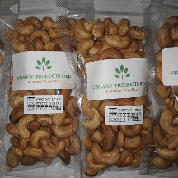 

Top Murah Roasted Cashew Pure (Kacang Mede Panggang Murni ) 100gr