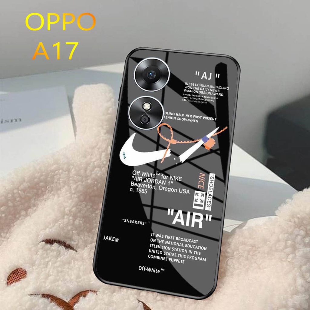 Softcase Kaca For OPPO A17 - Case Handphone OPPO A17 [T70].