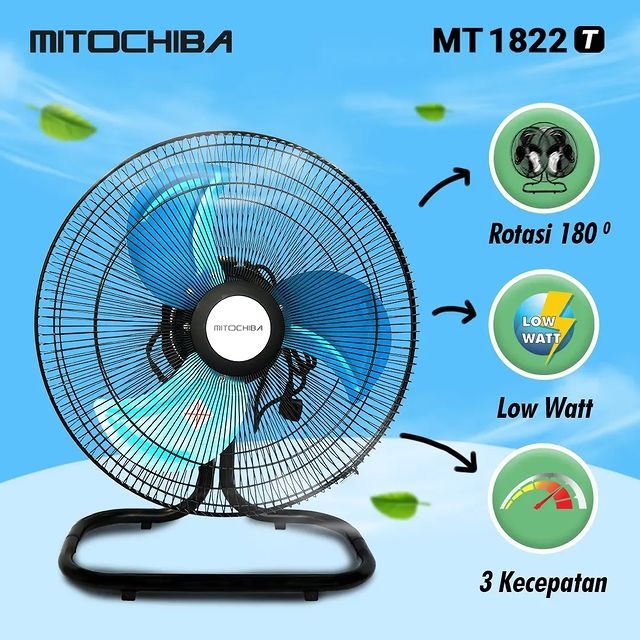Kipas Angin Mitochiba Multifungsi Original Garansi Resmi