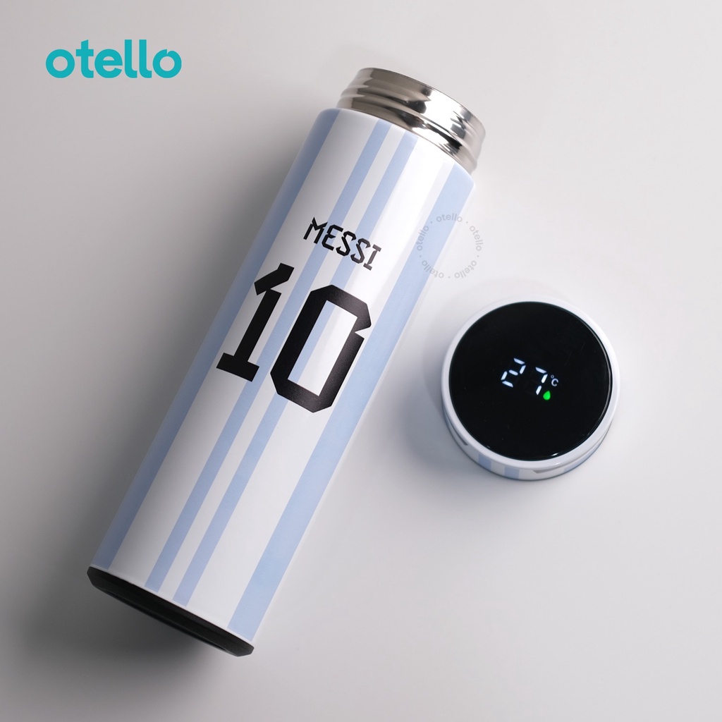 Tumbler Argentina Soccer Messi Jersey Custom Botol Air Minum Kado World Cup Piala Dunia