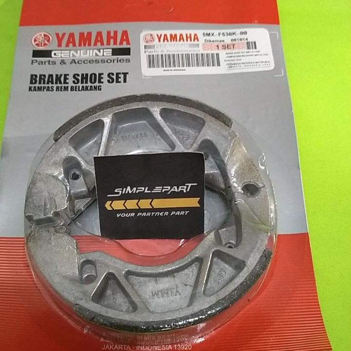 Diskon Kampas rem belakang mio mio smile sporty jupiter z mx kampas rem belakang mio soul karbu