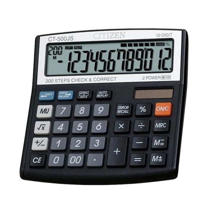 

BOOM SALE Kalkulator CITIZEN CT-500JS ORIGINAL - Calculator Ori CT 500 JS Import