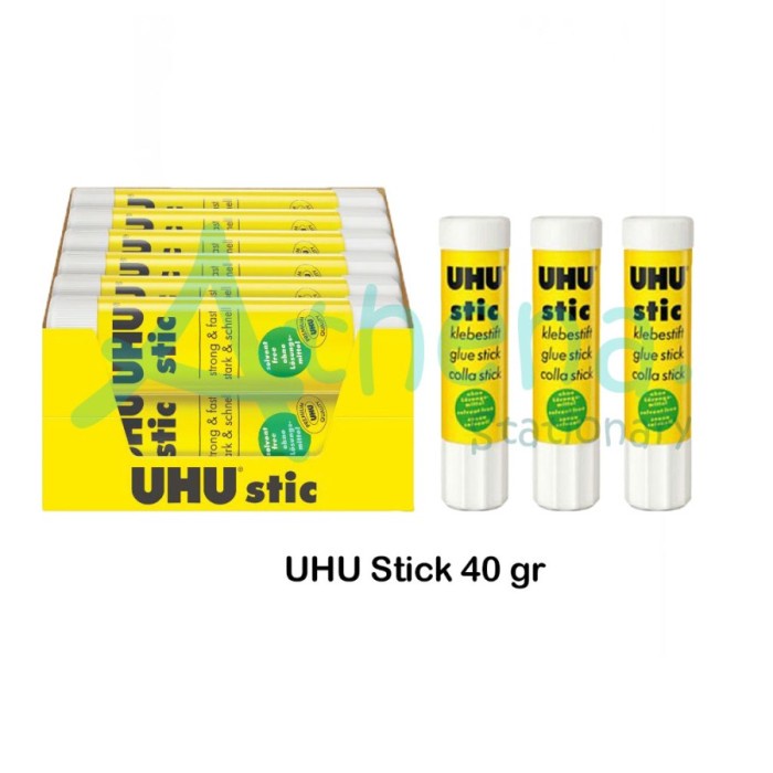 

✨NEW✨ - Glue Stik/ Lem Stik UHU 40gr - NO BUBBLE