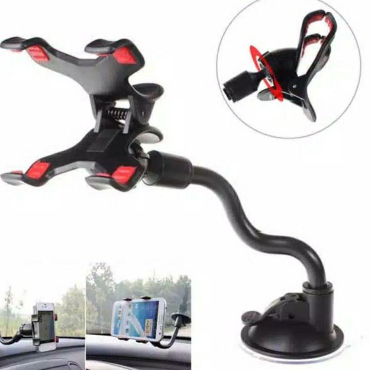 𝕮 K1 Holder HP di Mobil | Braket Handphone Menempel di Kaca Mobil | Bracket Pegangan Hape Tongsis ニ