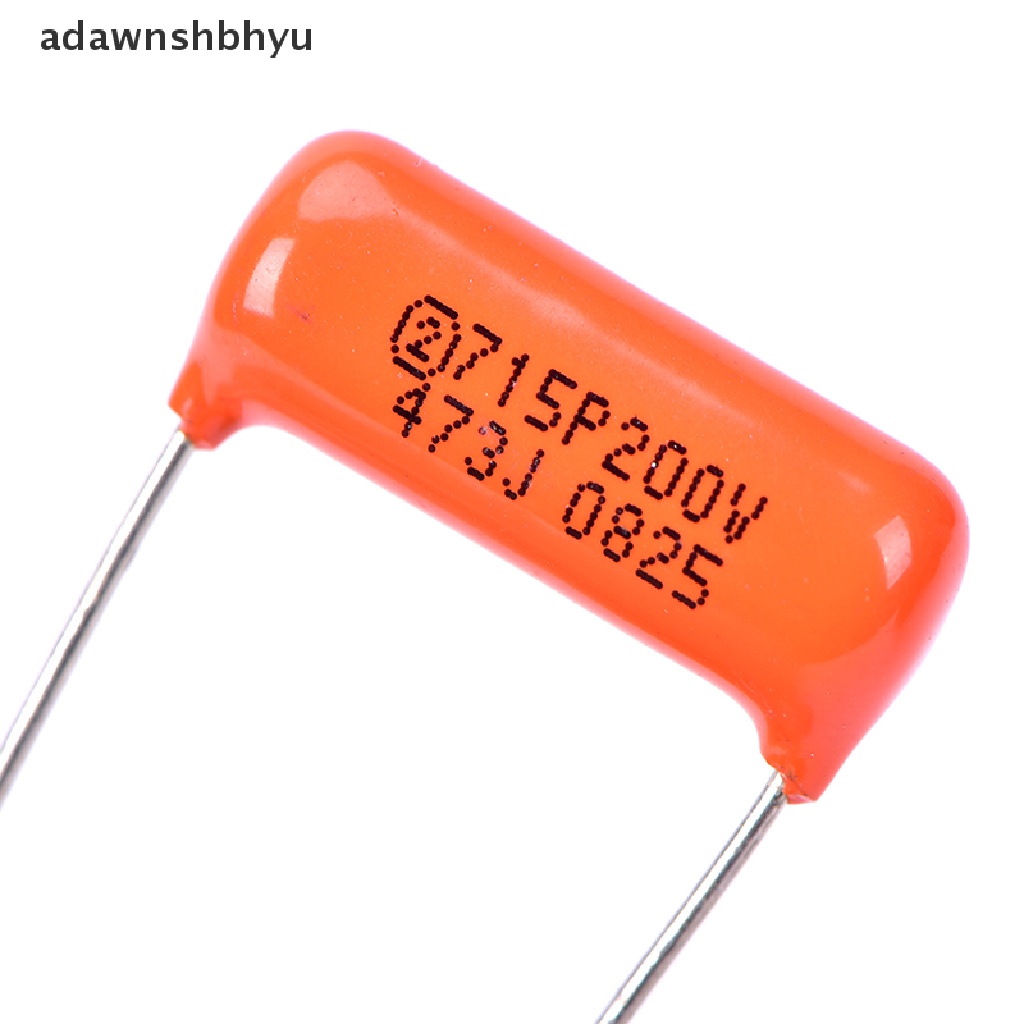 Adawnshbhyu 1pc Gitar Elektrik Single Coil Pickup Kapasitor Akustik 0.047uf 473J ID