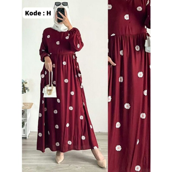 Gamis Milea Daster Panjang