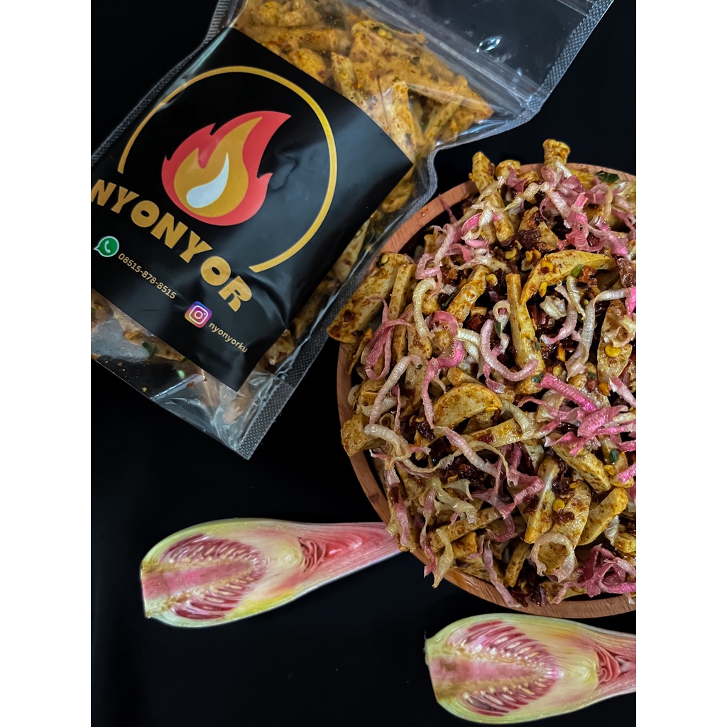 

Basreng NYONYOR Pedas Kecombrang