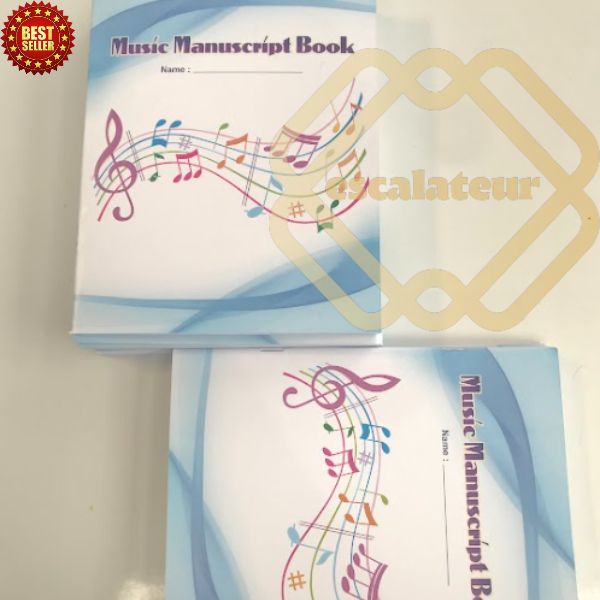 [ ISI 5 ] BUKU MUSIK PARANADA GARIS 5 Buku tulis musik garis lima / buku garis paranada / manuscript