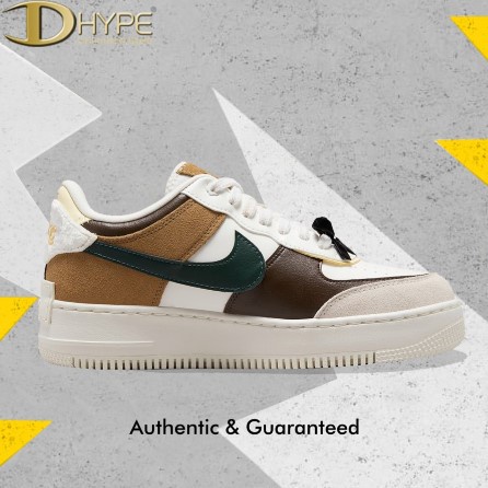 NIKE AIR FORCE 1 LOW SHADOW BLACK BOW 100% Authentic