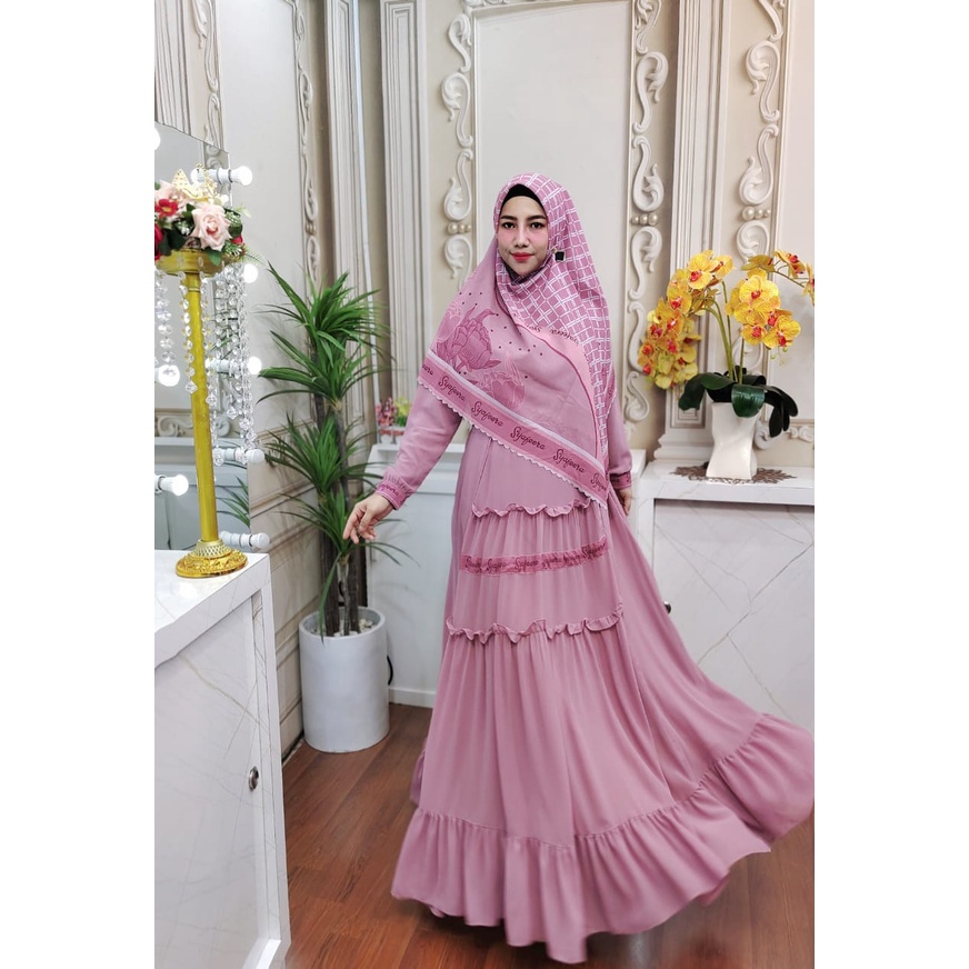 GAMIS OMIRA SERIES CERUTY BY SYAFEERA ORIGINAL BUSUI