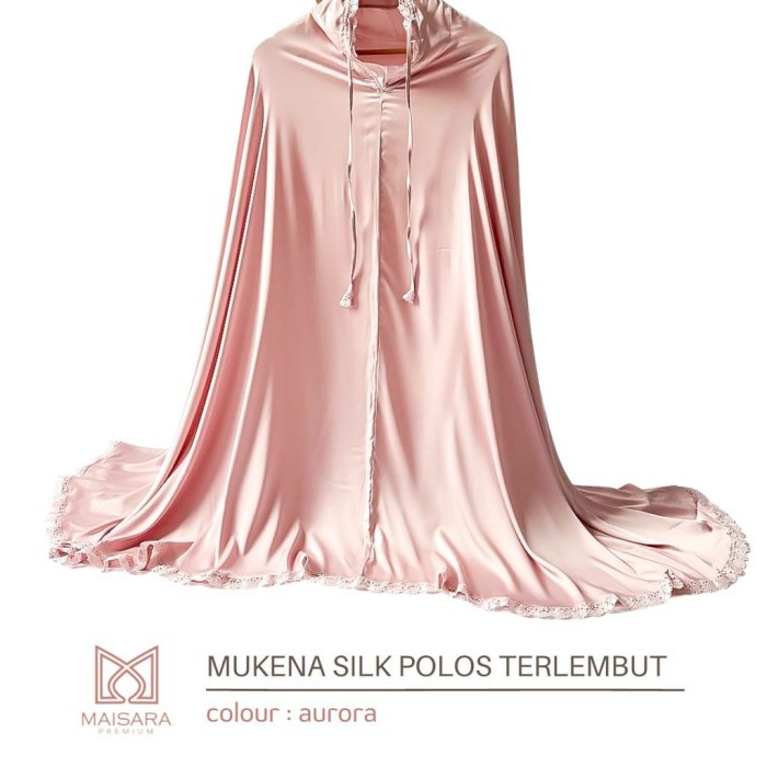{FamilyStore} Mukena Silk Polos MAISARA PREMIUM - Maisara Aurora Diskon