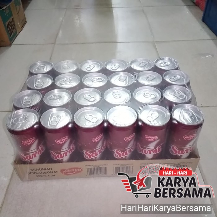 

*#*#*#*#] MINUMAN KALENG NARAYA SARSI 24'S X 325ML-PER KARTON