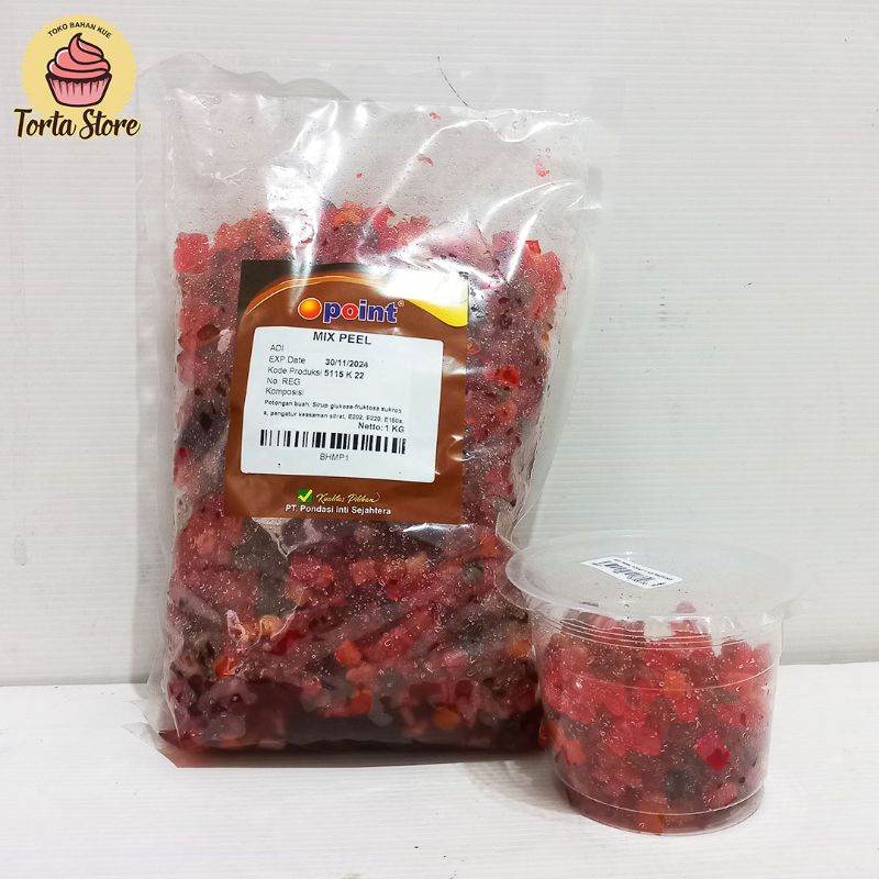 

Mix Peel 1kg & 100gr Mixed Fruit Buah kering Sukade