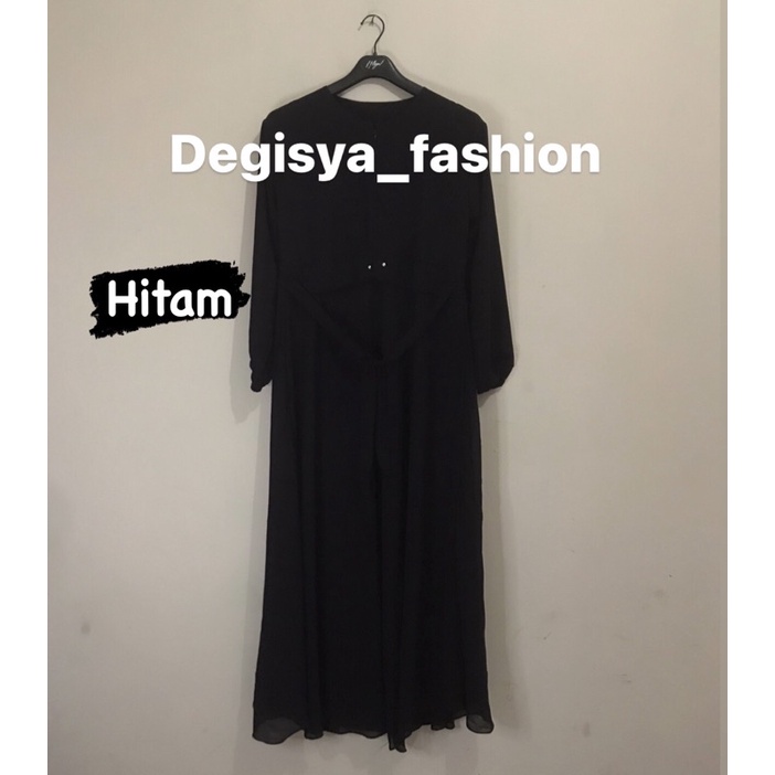 Gamis Malaysia Busui Payung Ceruty  (premium)
