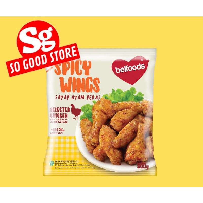 BELFOODS Spicy wings 500 g